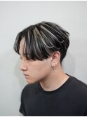 韓国風コンマヘア/シャドウパーマ/ハイライト