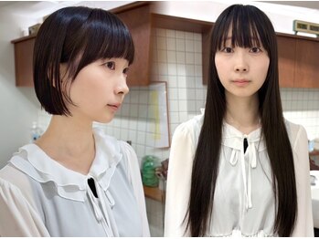 カットライン(CUTLINE)の写真/ヘアドネーション・バッサリカットもお任せ！髪型が変わっても“似合う”を引き出す繊細な顔周りデザイン。