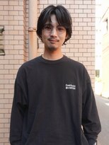 マトウ(MATOH)&nbsp;大人メンズミディアム×ナチュラルセンターパート