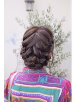 モカ ヘアーデザイン(moca HAIR DESIGN)&nbsp;編み込みアレンジ