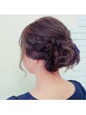 結婚式お呼ばれヘアセット☆★☆★[担当・日下部]