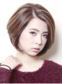 大人ヘア「クラッシー×ヌケ感」ボブ【表参道】遠藤