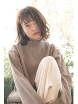 エスハートオブヘアー 植田店(ES Heart of HAIR)&nbsp;【ES植田店 伊藤】 大人かわいい外ハネ！ブランジュ！小顔ボブ！