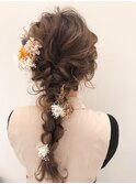 《LOVEST甲村》編みおろしヘアアレンジ