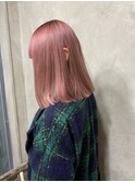 透明感抜群のピンクベージュ!