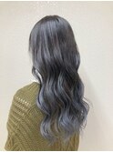 グラデーション×プラチナシルバー