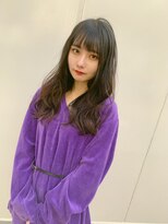 マティス 表参道(matiz)&nbsp;ラフウェーブ×ペールカラー×グレージュ.シースルーバング