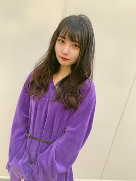 マティス 表参道(matiz) ラフウェーブ×ペールカラー×グレージュ.シースルーバング