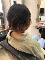 バトヘアー 渋谷本店(bat hair) オレンジグラデーション