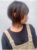 【morio池袋】可愛くて色気のあるマッシュウルフショート♪