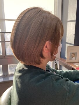 イロバイルポポル(iro...by rupopolu) 【iro...by rupopolu】丸みショートボブ