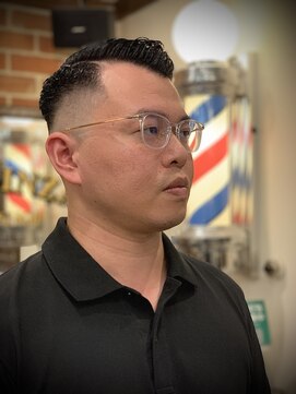 ヒロギンザバーバーショップ 新宿店(HIRO GINZA BARBER SHOP) スキンパートスタイル