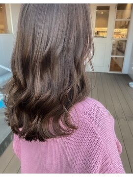 カノエ 福岡香椎店(canoe) 韓国スタイル/ピンクブラウン/髪質改善縮毛矯正/香椎/千早