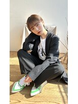 ムード カナザワ(mood kanazawa)&nbsp;ハンサムショート×ワイドバング