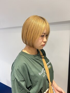 トレス(TRESS) 内巻きボブ ハイトーンボブ 切りっぱなしボブ