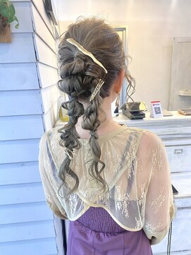 ジゼル 博多筑紫口店(GiseL) 結婚式参列ヘア