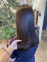 アパートメント 下関垢田店(APARTMENT)&nbsp;ミディアムスタイル/髪質改善縮毛矯正/髪質改善/韓国風/韓国ヘア