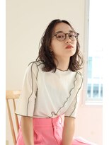 エクリ(equri×SHISEIDO)&nbsp;【目黒美容室】ゆるふわミディアム