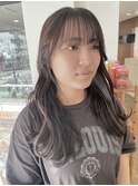 ～透明感抜群グレージュヘア×インナーカラー～