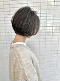 ミニボブ_ブルーハイライト