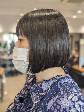 ケーオーエスビューティー(K O S beauty) 髪質改善ストレートボブ！