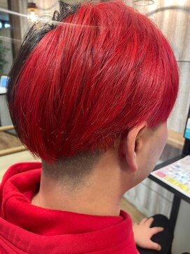 ヘアショップエヌアンドエー 久喜店(hairshop N&A) メンズカット ケアカラー/ブリーチ/毛流れセンターパート