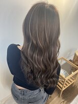 ココルアナ(coco luana)&nbsp;グレージュハイライト/ケアブリーチ/髪質改善/ブリーチ/学割
