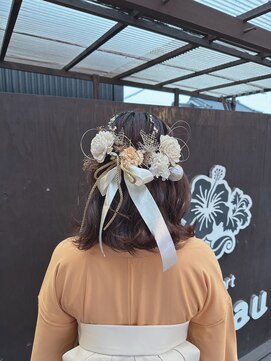 ラウラウヘアーリゾート(Lau Lau hair resort) 大学卒業袴