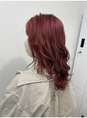 ピンクブラウンカラー