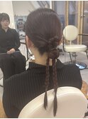 カチモリヘアアレンジ