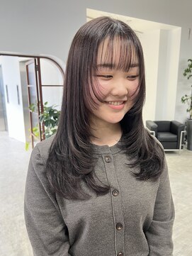 ソピ バイ インビテーション(sopi by invitation) フェイスレイヤー/レイヤーカット/ショコラカラー/＊34