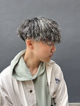 メンズグルーミングナンバーナイン(MEN'S GROOMING NUMBER NINE) ホワイトメッシュ/ツイストスパイラル/【早田隼哉】