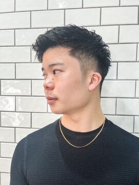 ミスターマウントロックバーバーショップ(MR.MT.ROCK BARBER SHOP) ツーブロック　ショート