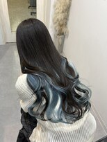 シェイロ(Cielro)&nbsp;【インナー水色カラー/インナーカラー/ブルーカラー】SAKI