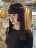 【徳岡】レイヤーカット　モードヘア　ステップカット