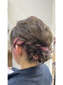 ミディアムヘアセット