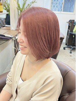 ロア ヘアーアンドビューティー(LOA hair&beauty)の写真/ダブルカラー/ハイライト/韓国風など,思い切ってイメチェン◇ダメージを最小限に抑え,ナチュラルな質感へ