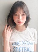 アプリコットオレンジくびれヘアハイライトカラー夏