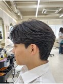 曲がる縮毛矯正/ニュアンスパーマ