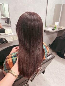 ネウィ 所沢(newi) TOKIO縮毛矯正に艶カラー