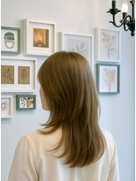 ヘアーディープ(hair deep)&nbsp;ロングレイヤー×ハニーベージュ