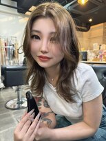 リゲル(rigel)&nbsp;ブラウンカラー×レイヤーカット