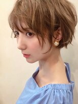 ビューブルー 亀戸錦糸町(VIEW BLUE) 暗めカラーグランマッシュショートボブパーマ