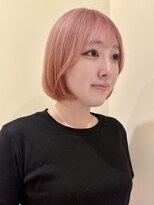 ビュートリアム265(BEAUTRIUM 265) ★くびれ小顔ボブ/ベイビーピンク/ハイトーンボブ/銀座20代30代