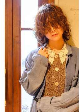 名前のない美容室 船橋店 スパイラルウルフ＊