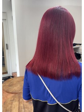 ジュイル シブヤ(JEWIL SHIBUYA) ブリーチなしピンクカラー