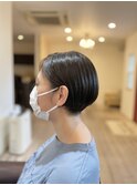 すっきり軽快シンプルショート/ヘッドスパ/白髪ぼかし/髪質改善