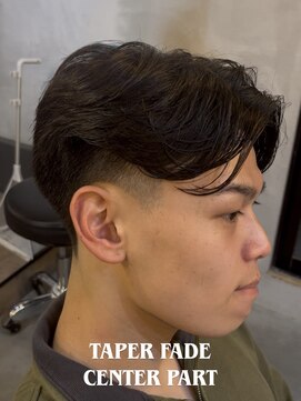 オーバー 町田店(OVER) ラフカール【フェード/センターパート/パーマ/町田】