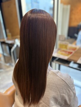 【金沢八景】髪質改善/ベージュカラー/オージュア