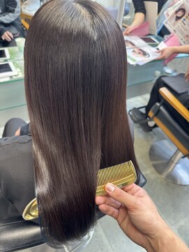 人気髪質改善トリートメント/うる艶/イベント前に/冬/【たいし】